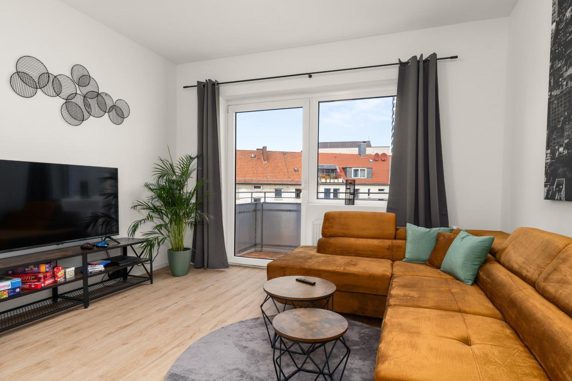 Homely-Apartment Manhattanart, Zentral, Parkplatz, Billard,Ps4, Dart, Balkon 比勒费尔德 外观 照片
